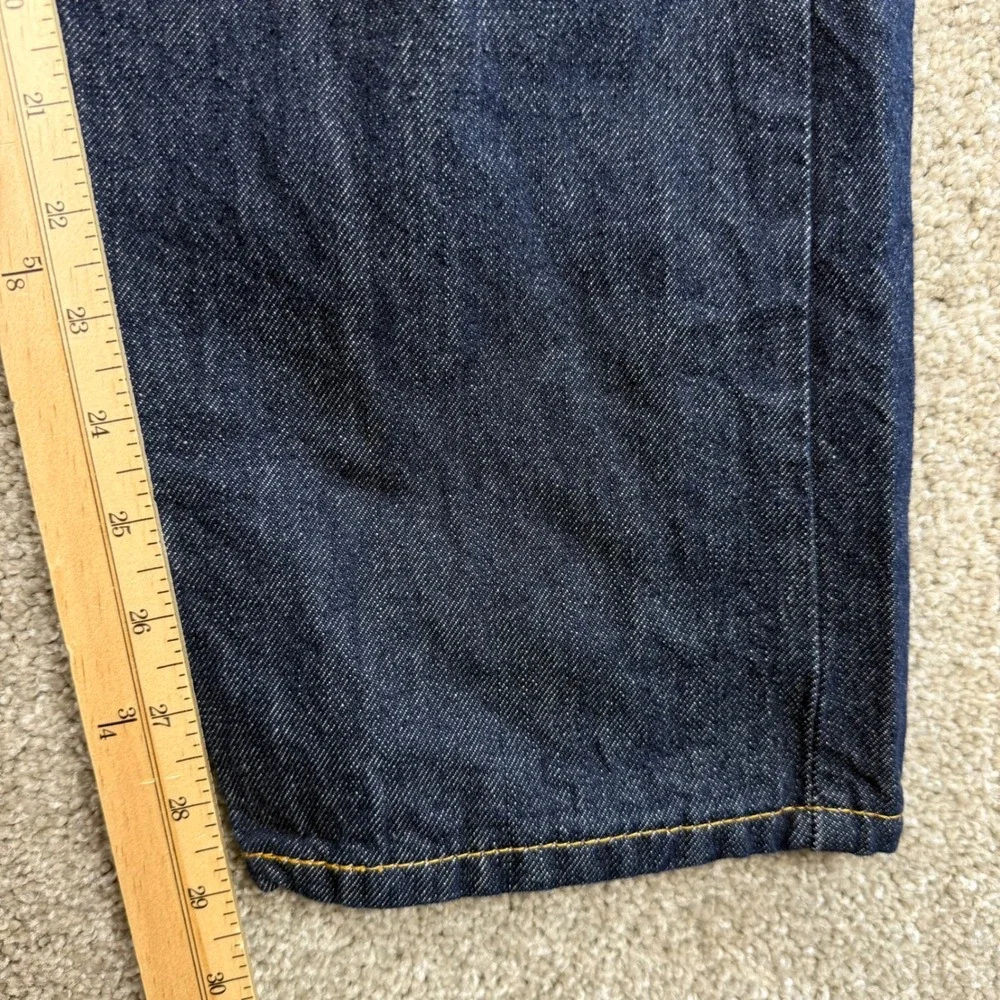 Levis 502 Taper Mens Jeans 38x29 Indigo Blue Flex Stretch Denim 29507-0001 NEW